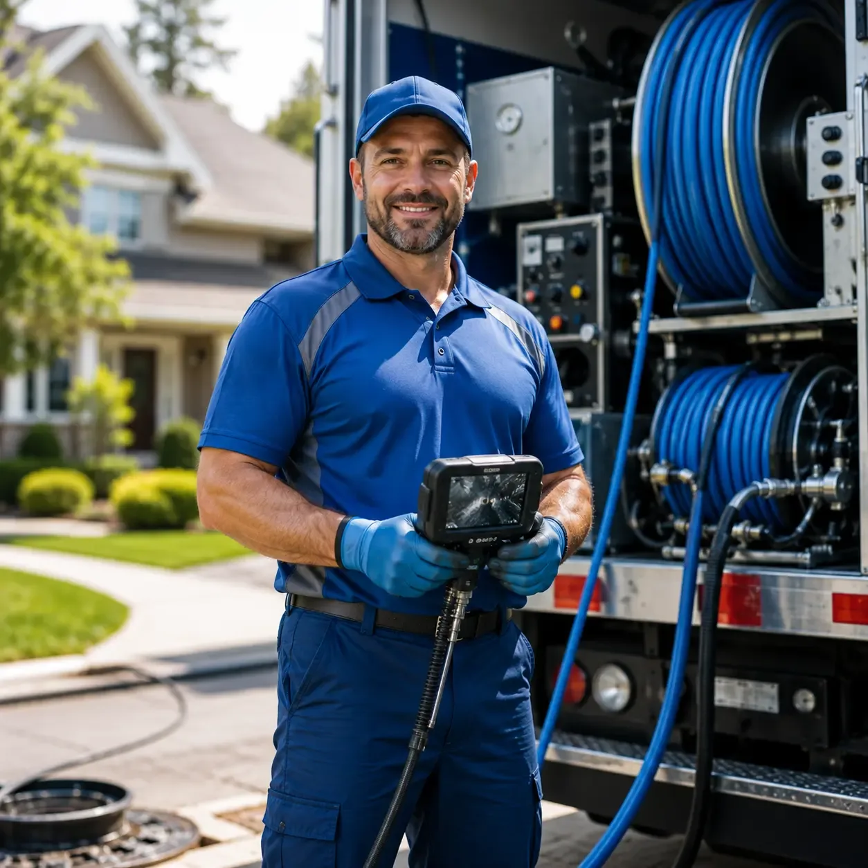 Local outdoor drain cleaning specialists in Okemos, MI